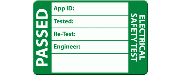 PAT Test Passed Sticker